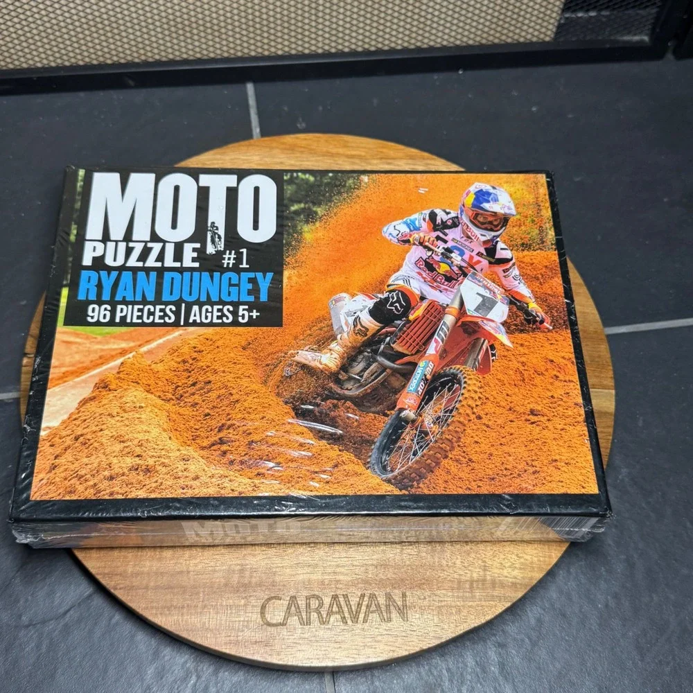 Moto Puzzle #1 Ryan Dungey 96 Piece Jigsaw Puzzle MotoX Cinema Dirt Bike Racing